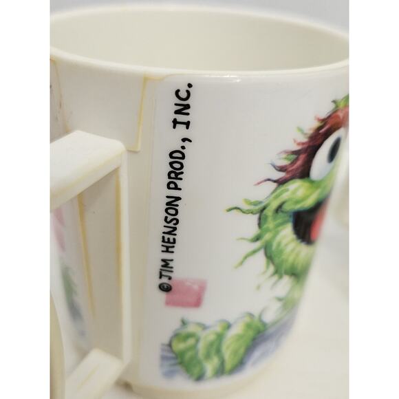 Vintage Sesame Street Cup with Handle Yum That's Good Made In USA Jim Henson - Picture 11 of 15
